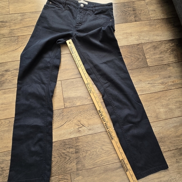 J.JILL denim size 4 Women's Black straight leg Jeans - Picture 2 of 9